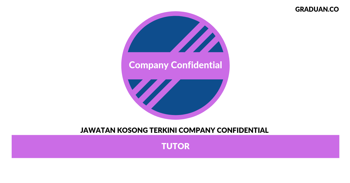 Permohonan Jawatan Kosong Company Confidential