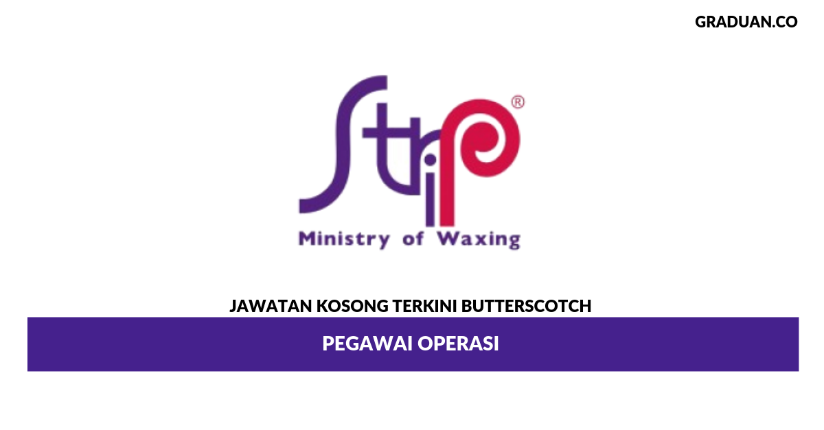 Permohonan Jawatan Kosong Terkini Butterscotch