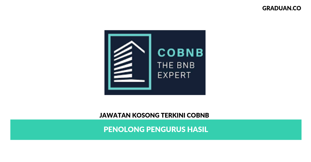 Permohonan Jawatan Kosong Terkini Cobnb