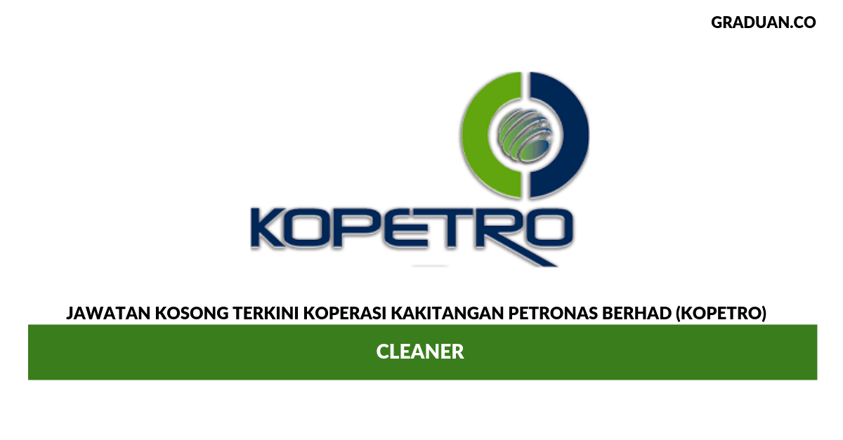 Permohonan Jawatan Kosong Terkini Koperasi Kakitangan PETRONAS Berhad (KOPETRO)