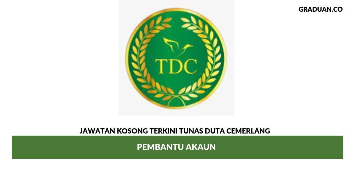 Permohonan Jawatan Kosong Terkini Tunas Duta Cemerlang