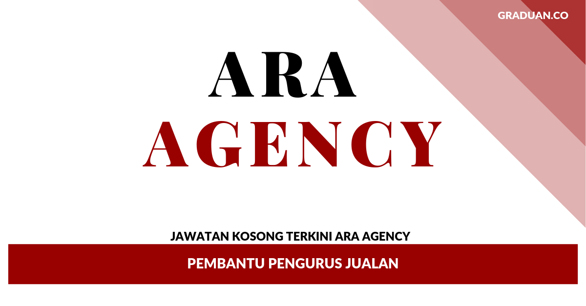 _Jawatan Kosong Terkini ARA AGENCY