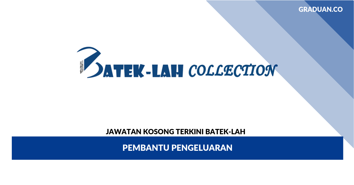Permohonan Jawatan Kosong BATEK-LAH