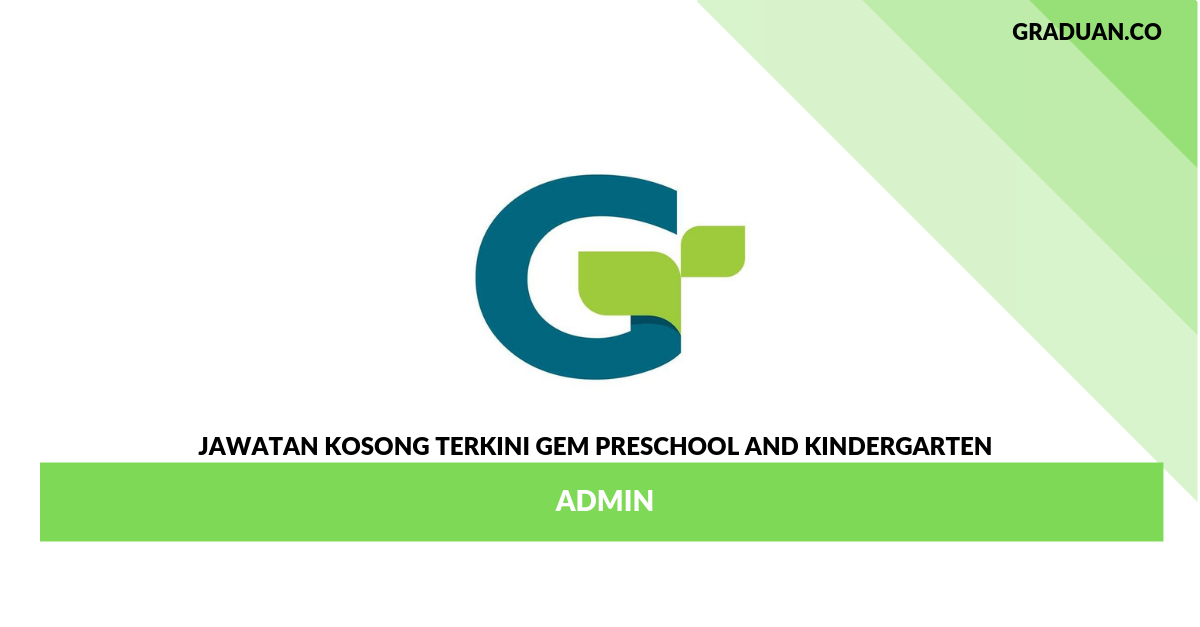 Permohonan Jawatan Kosong Gem Preschool And Kindergarten