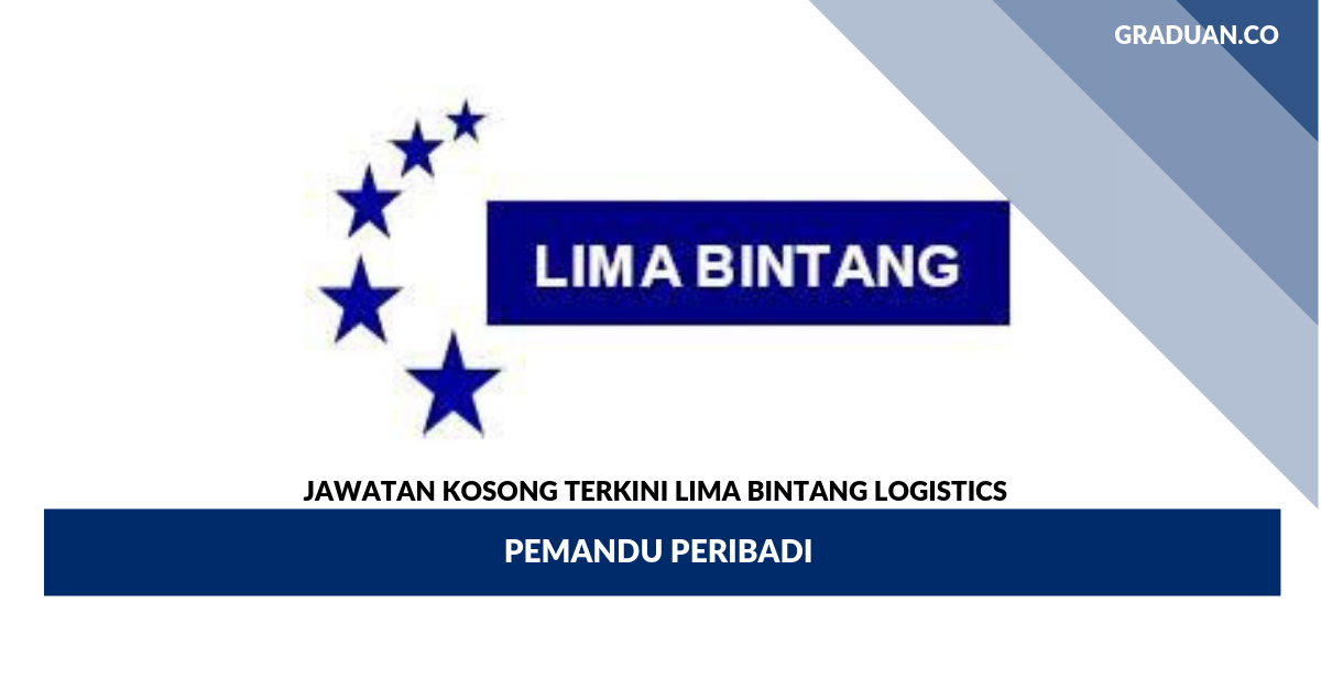 Permohonan Jawatan Kosong Lima Bintang Logistics