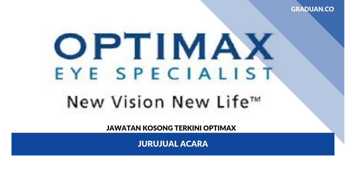 Permohonan Jawatan Kosong Optimax _ Jurujual Acara