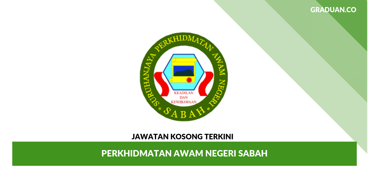 Permohonan Jawatan Kosong Perkhidmatan Awam Negeri Sabah