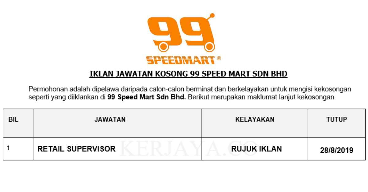 _99 Speed Mart Sdn Bhd