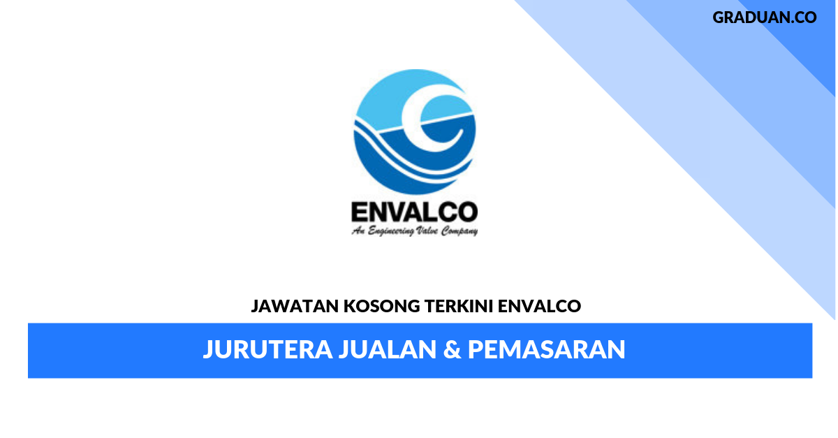 Envalco _ Jurutera Jualan & Pemasaran