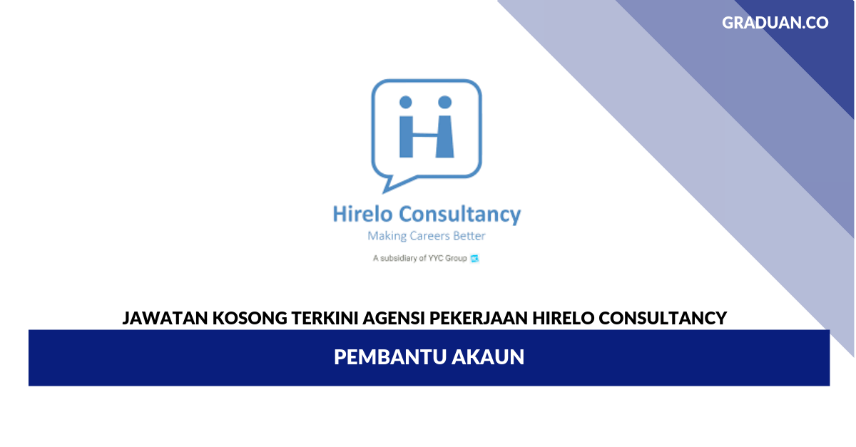 _Permohonan Jawatan Kosong Agensi Pekerjaan Hirelo Consultancy _ Pembantu Akaun