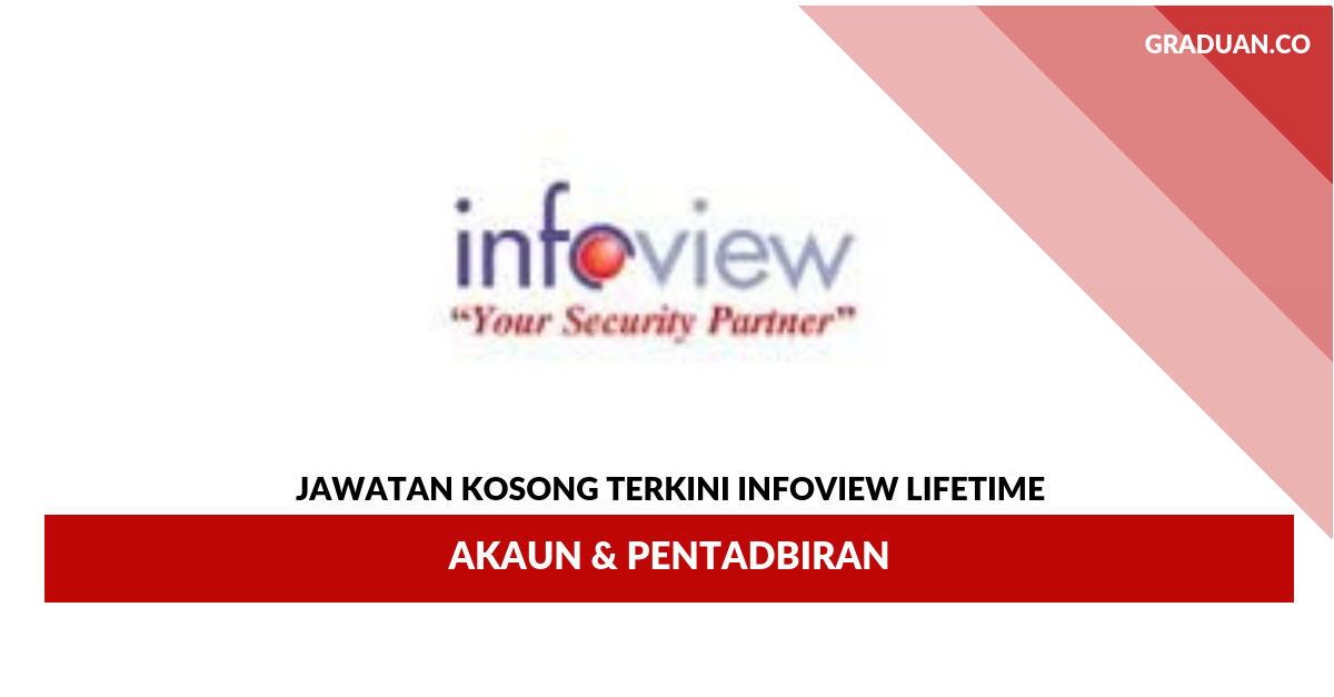 Permohonan Jawatan Kosong Terkini Infoview Lifetime _ Pentadbiran & Akaun