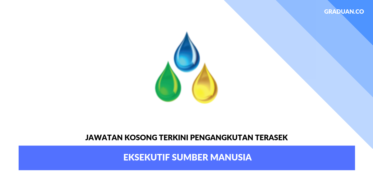 Permohonan Jawatan Kosong Terkini Pengangkutan Terasek _ Eksekutif Sumber Manusia
