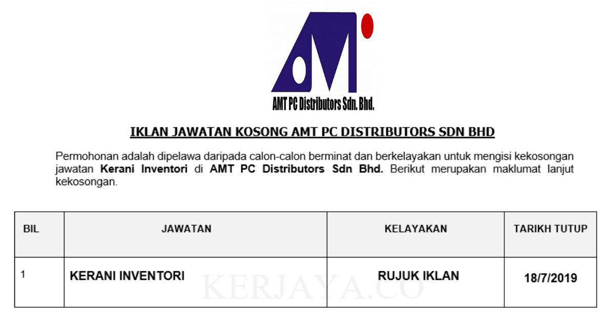 AMT PC Distributors Sdn Bhd
