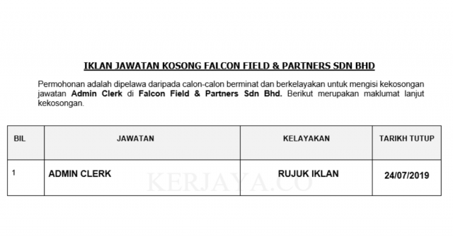 Falcon Field Partners Sdn Bhd
