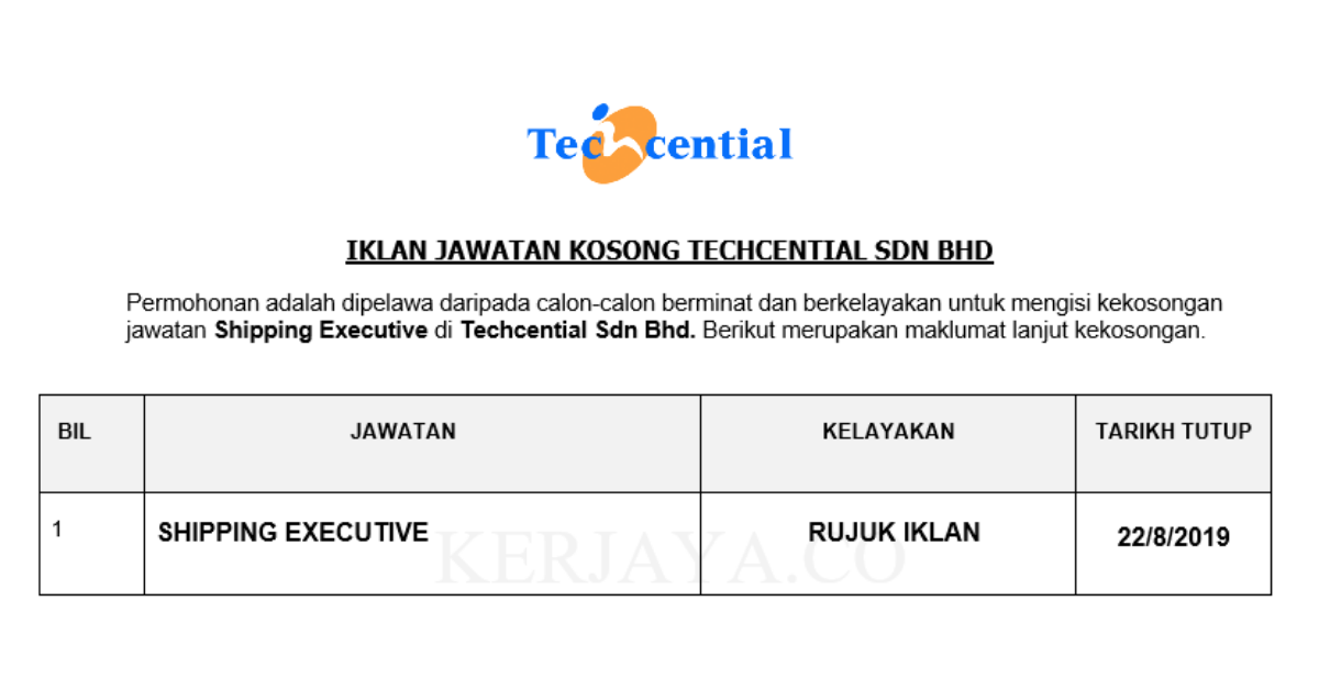 Techcential Sdn Bhd