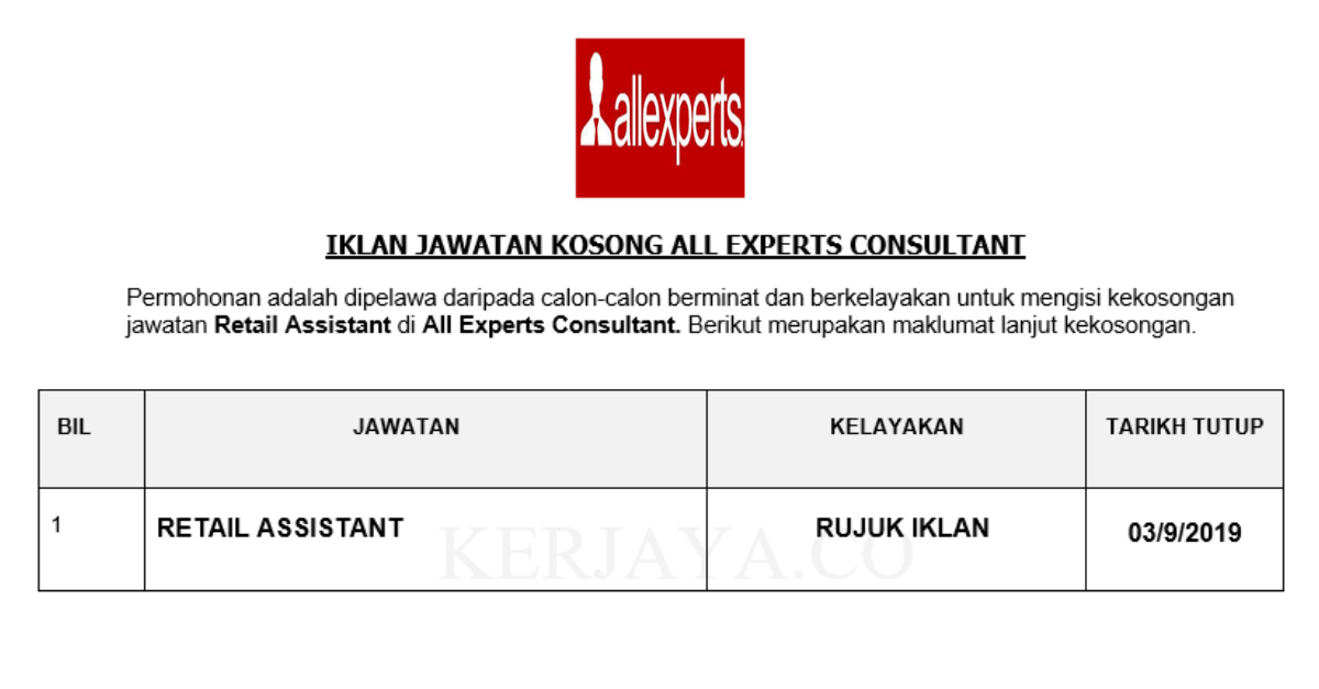 All Experts Consultant