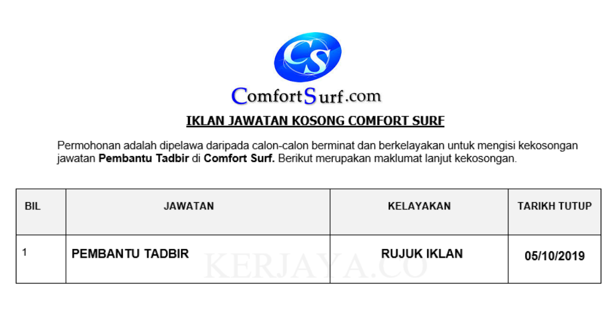 Comfort Surf