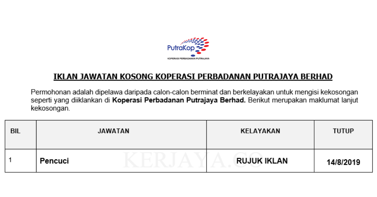 Koperasi Perbadanan Putrajaya Berhad