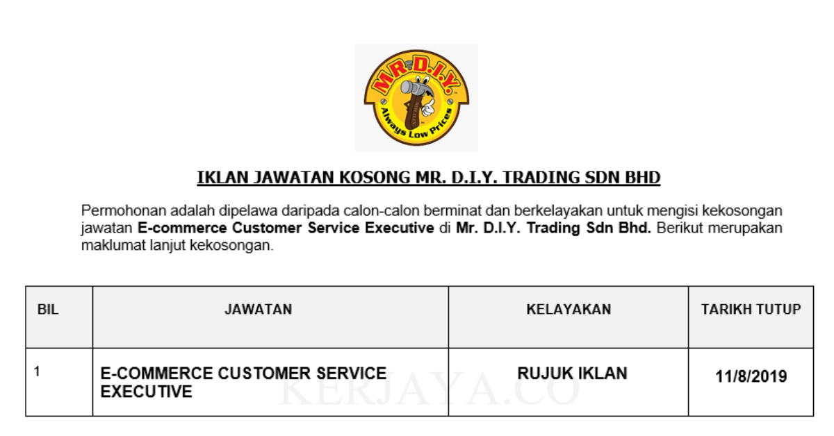 Mr. D.I.Y. Trading Sdn Bhd