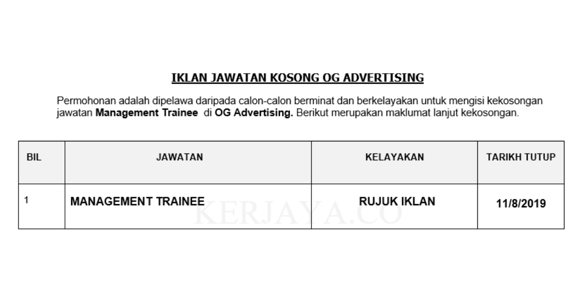 OG Advertising