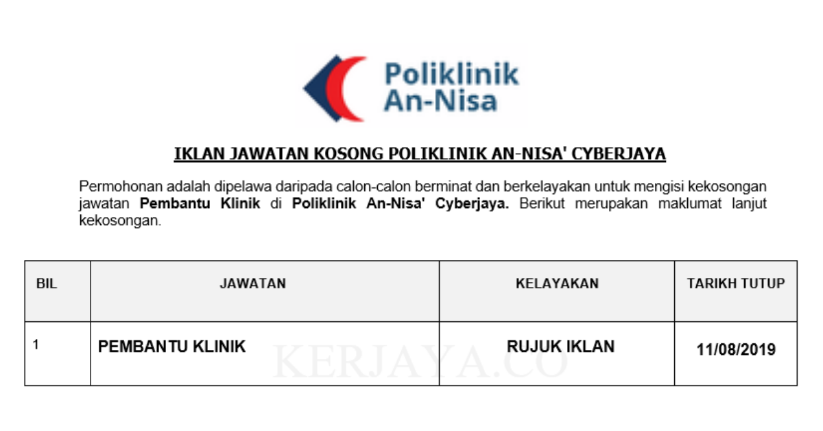 Poliklinik An-Nisa' Cyberjaya
