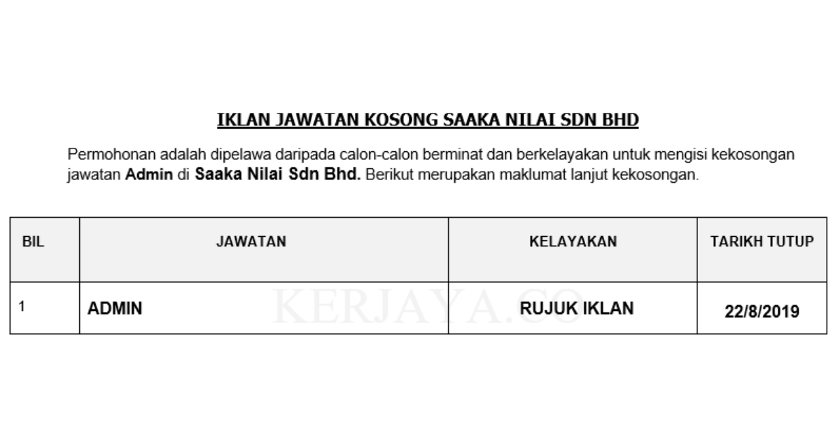 Saaka Nilai Sdn Bhd _ Admin