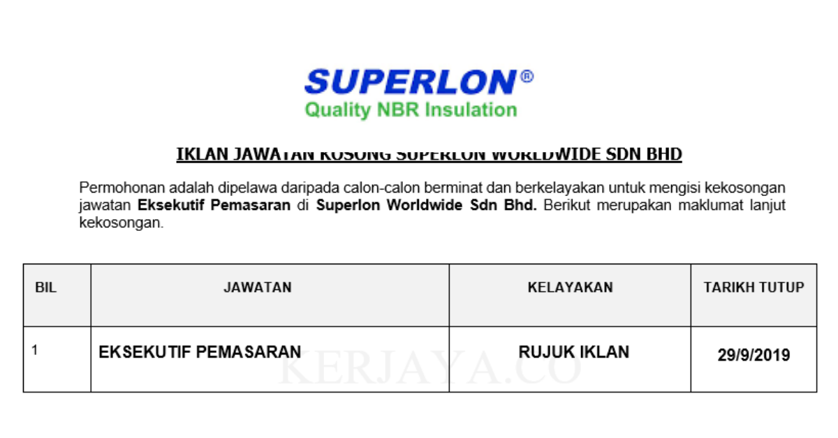 Superlon Worldwide Sdn Bhd