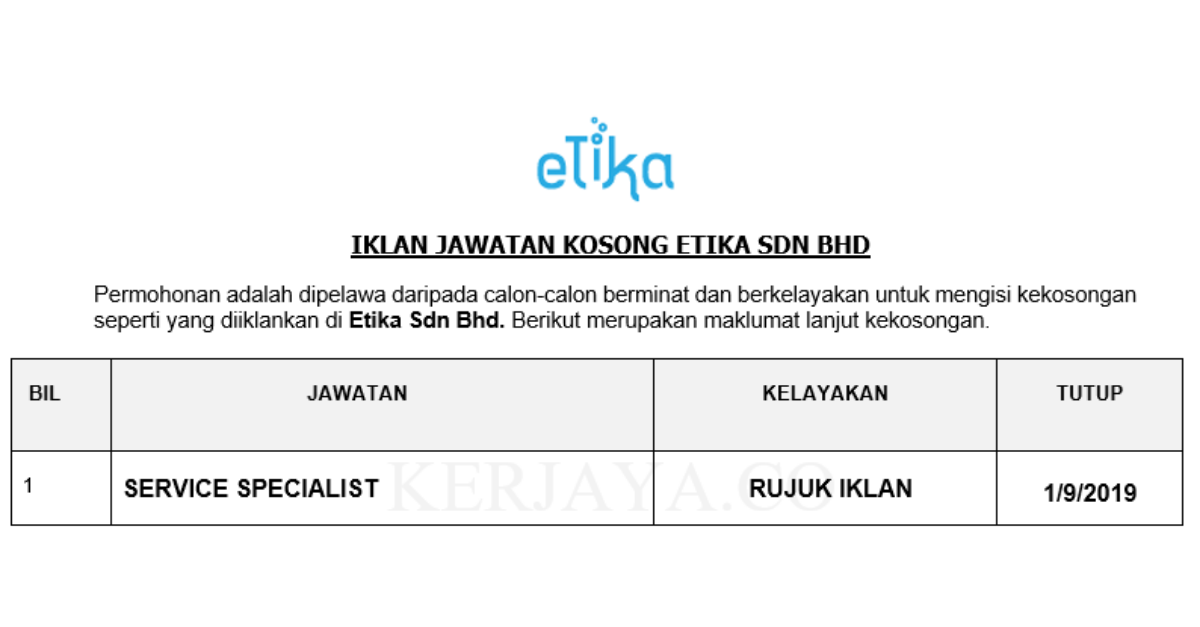 Etika Sdn Bhd