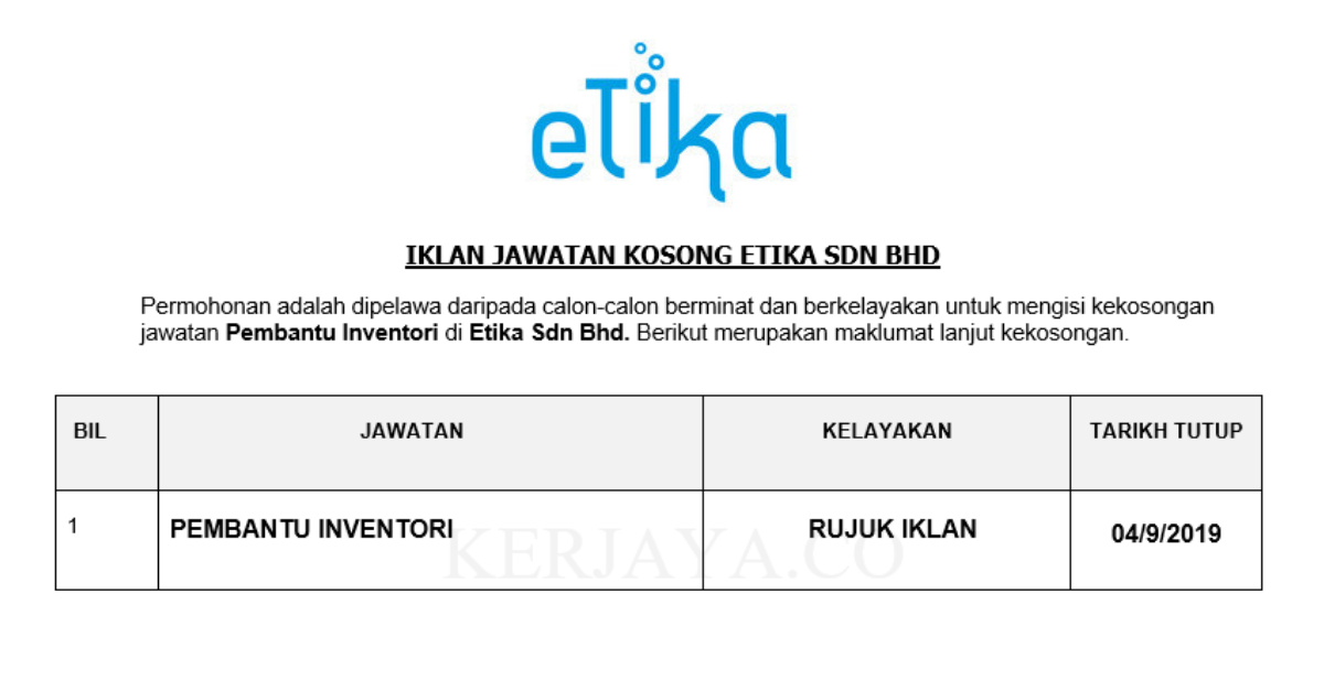 Etika Sdn Bhd