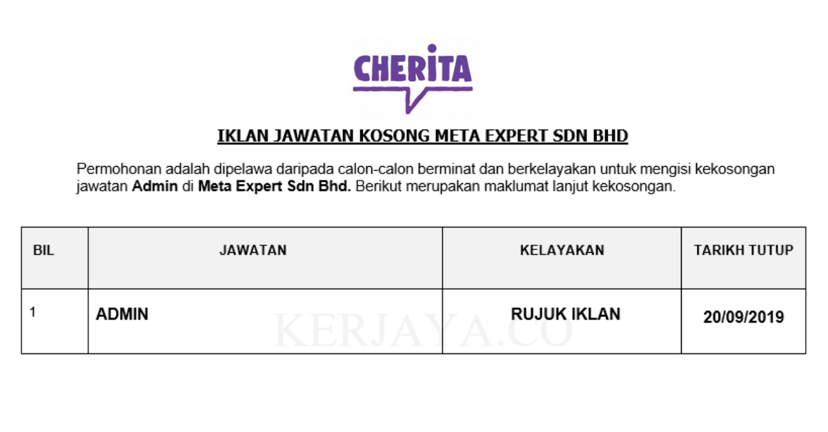 Meta Expert Sdn Bhd