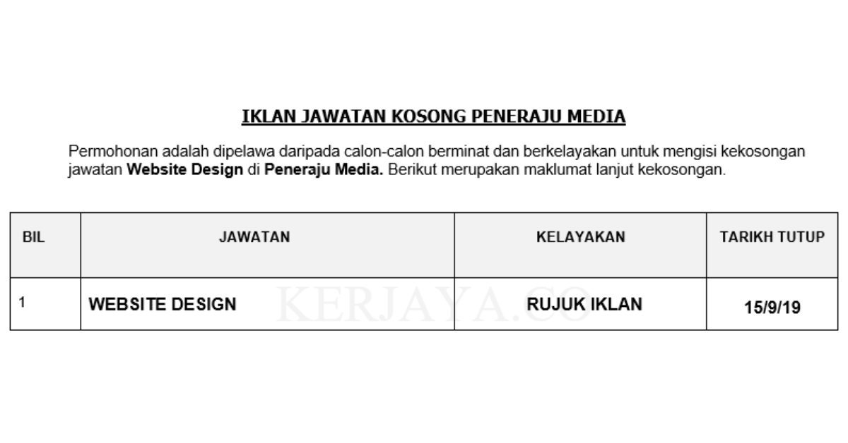 Peneraju Media _ Website Design