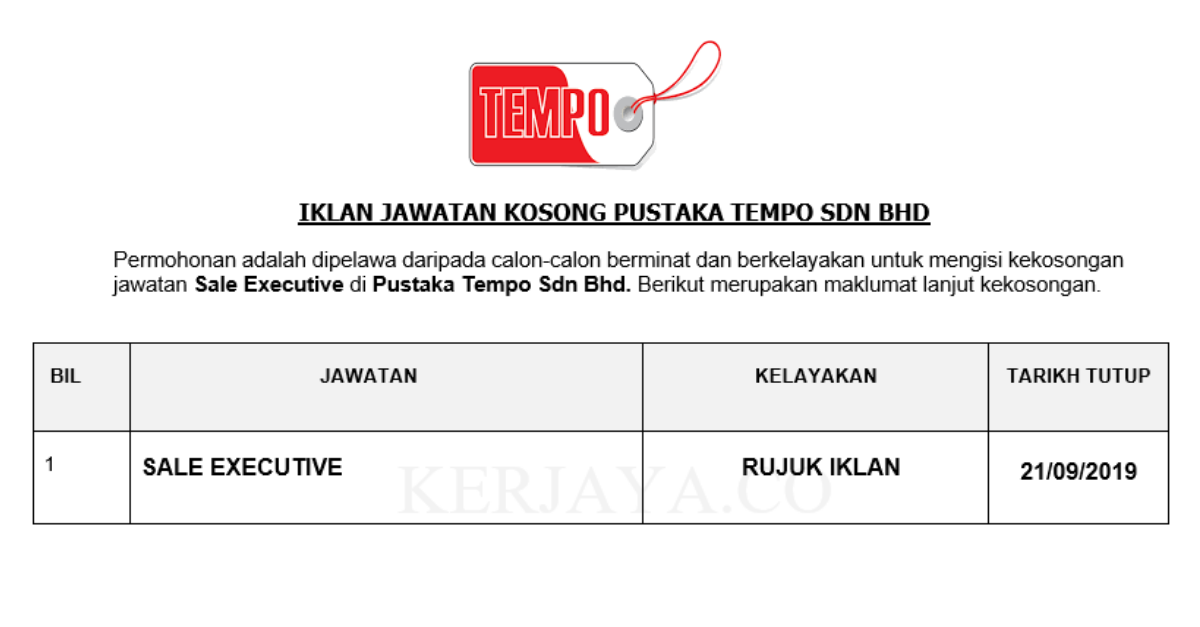 Pustaka Tempo Sdn Bhd