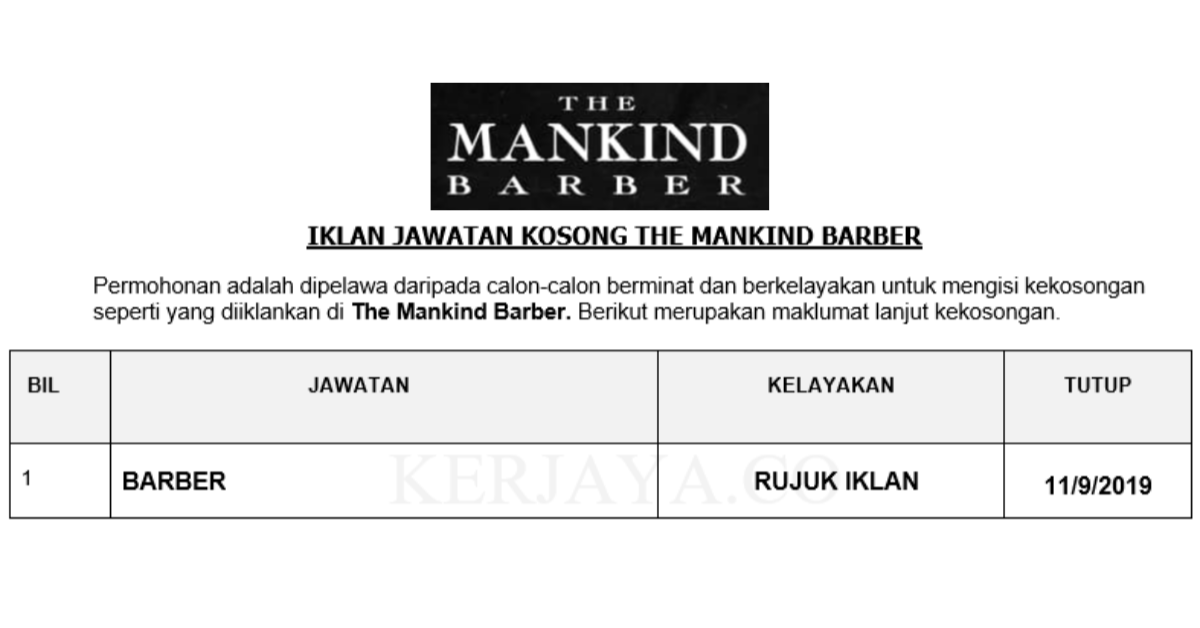 The Mankind Barber _ Barber