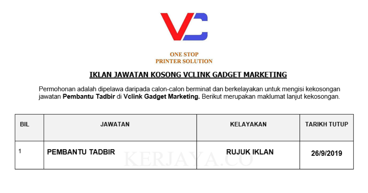 Vclink Gadget Marketing