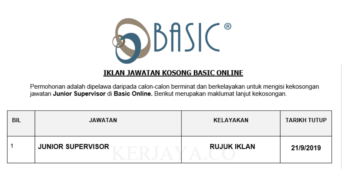 Basic Online