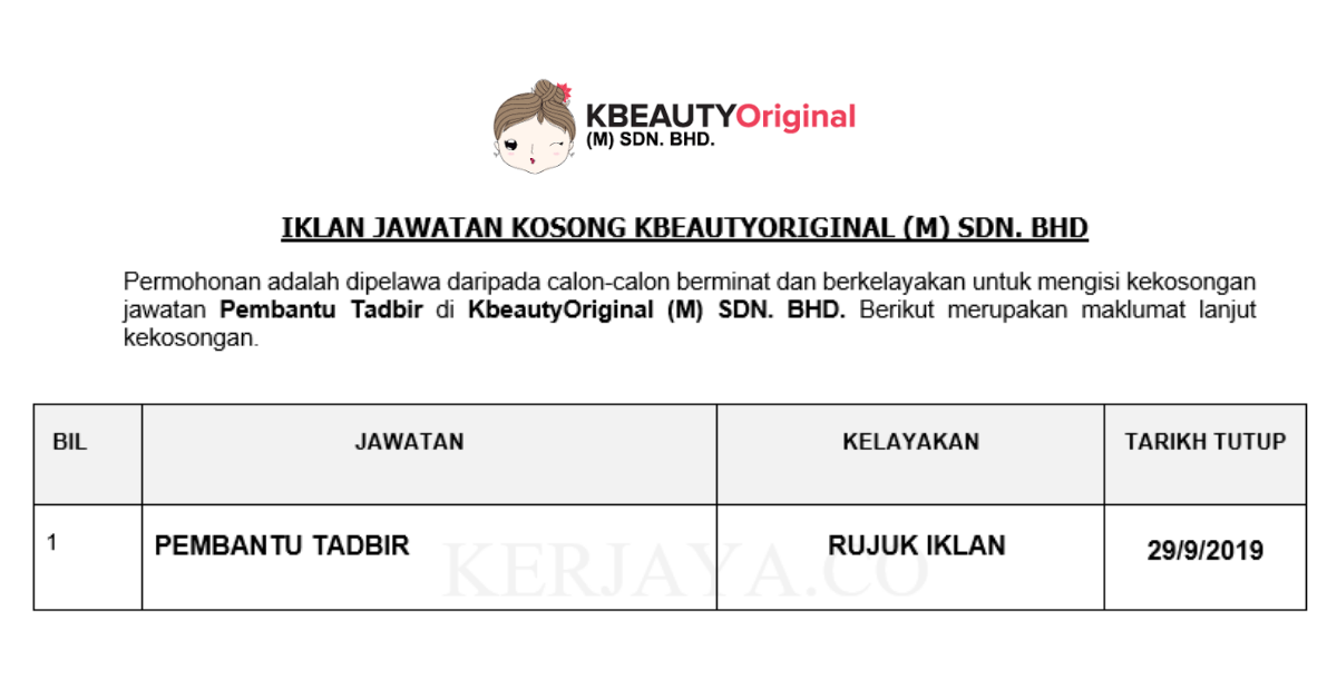 KbeautyOriginal (M) SDN. BHD