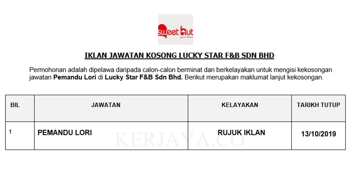 Lucky Star F&B Sdn Bhd