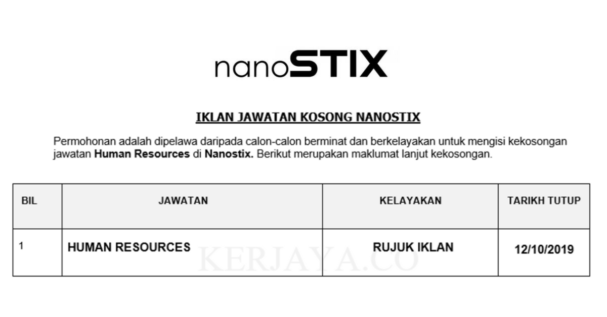 Nanostix