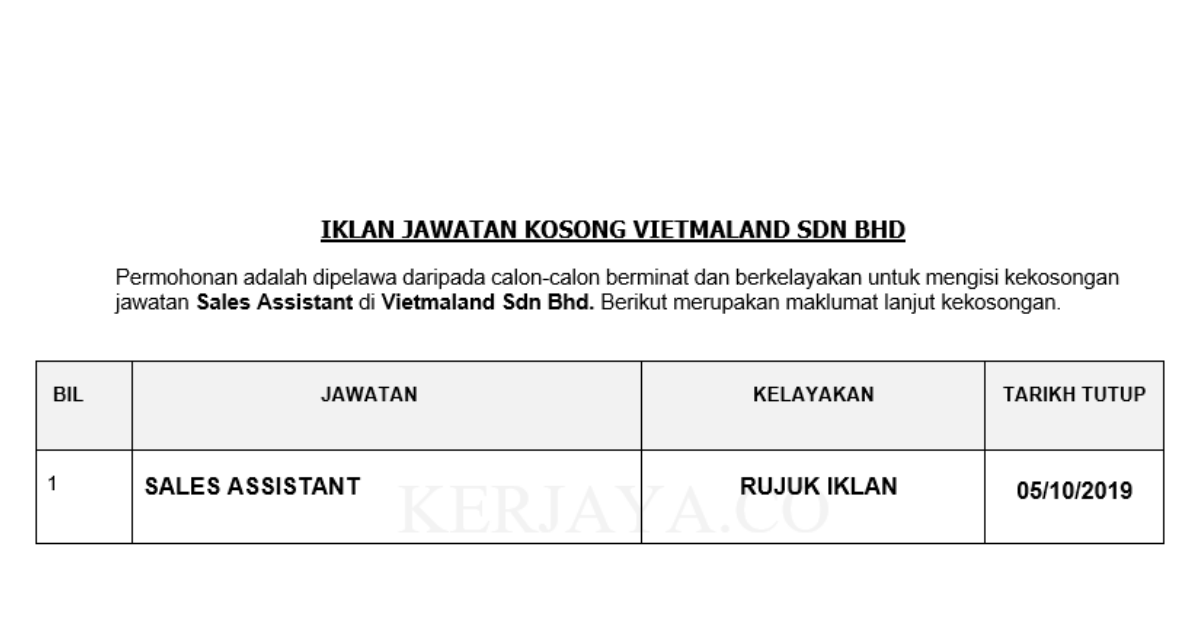 Vietmaland Sdn Bhd