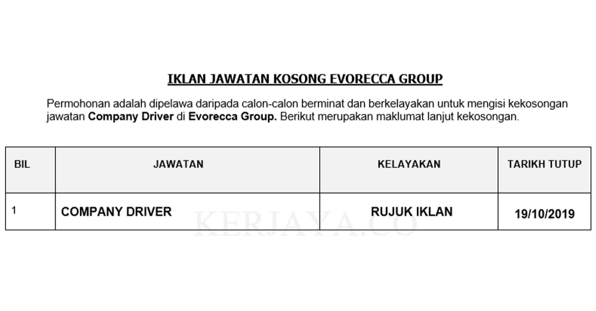 Evorecca Group
