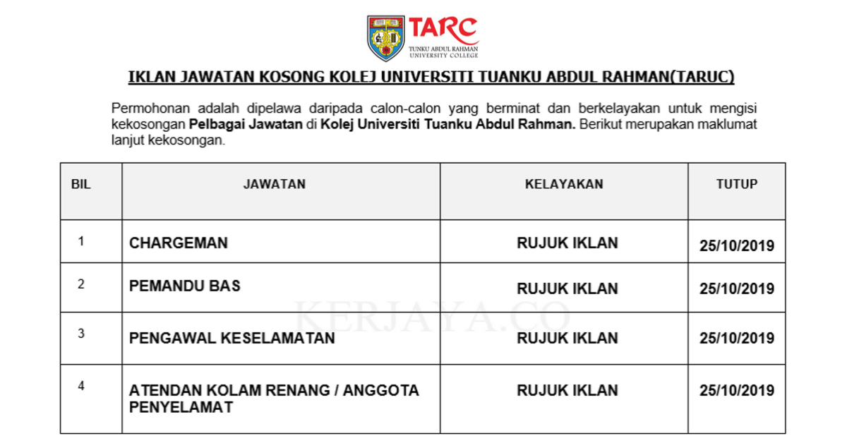 Kolej Universiti Tuanku Abdul Rahman